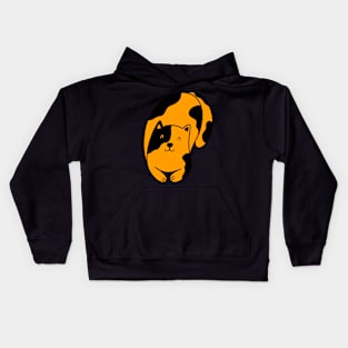 Doodle cat Kids Hoodie